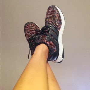 Multicolor Adidas ultra boost (brand new)